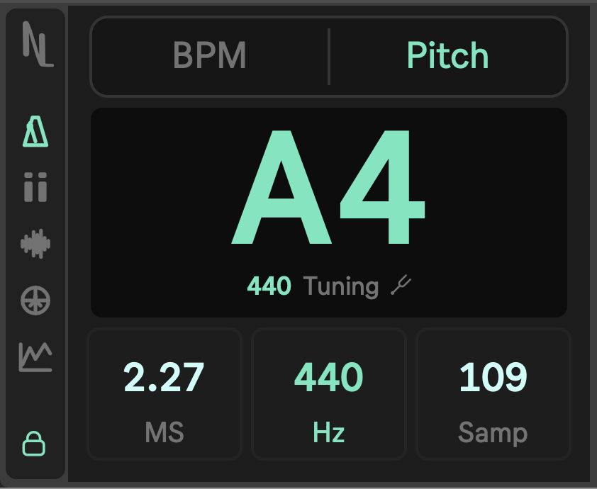 Swiss Army Meter 6 Pitch conversion tools